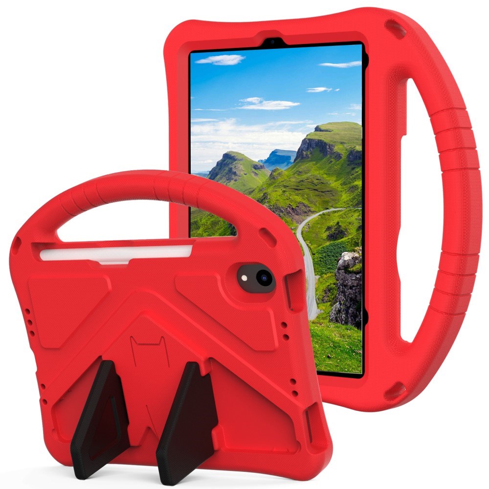 EIDERWOOD iPad mini (2024) / mini (2021) Børnecover m. Kickstand - Rød