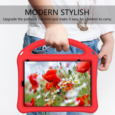 EIDERWOOD iPad mini (2024) / mini (2021) Børnecover m. Kickstand - Rød
