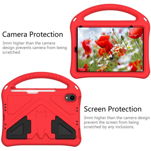 EIDERWOOD iPad mini (2024) / mini (2021) Børnecover m. Kickstand - Rød