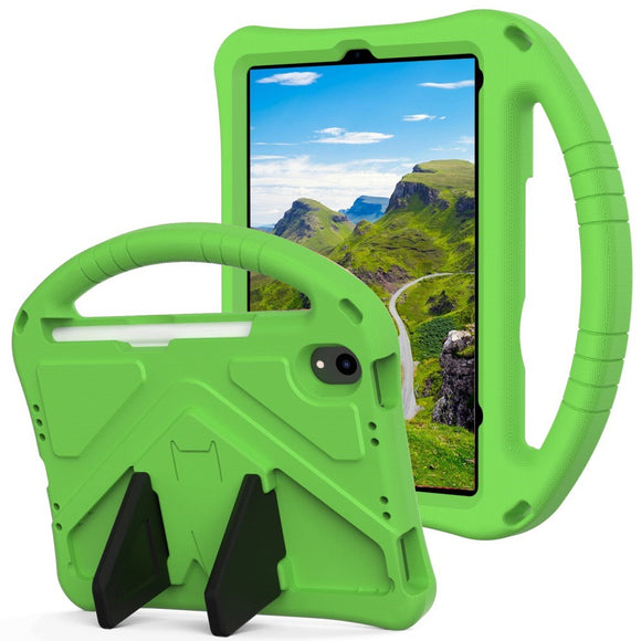 EIDERWOOD iPad mini (2024) / mini (2021) Børnecover m. Kickstand - Grøn