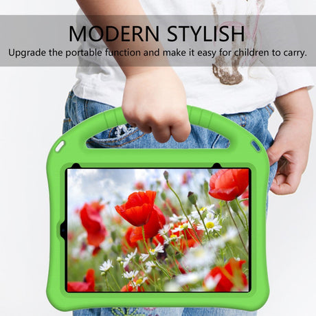 EIDERWOOD iPad mini (2024) / mini (2021) Børnecover m. Kickstand - Grøn