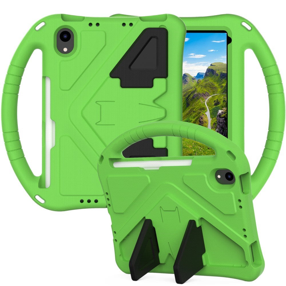 EIDERWOOD iPad mini (2024) / mini (2021) Børnecover m. Kickstand - Grøn