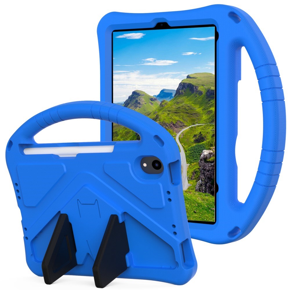 EIDERWOOD iPad mini (2024) / mini (2021) Børnecover m. Kickstand – Blå