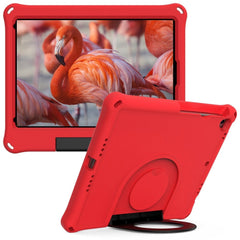 iPad 10.2" (2021 / 2020 / 2019) Børne Cover m. Ring Kickstand - Rød