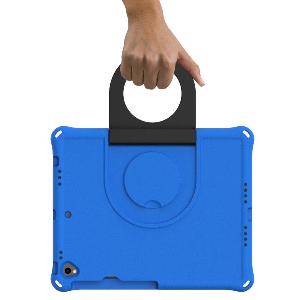 iPad 10.2" (2021 / 2020 / 2019) Børne Cover m. Ring Kickstand - Blå