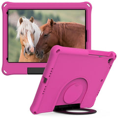 iPad 10.2" (2021 / 2020 / 2019) Børne Cover m. Ring Kickstand - Lyserød