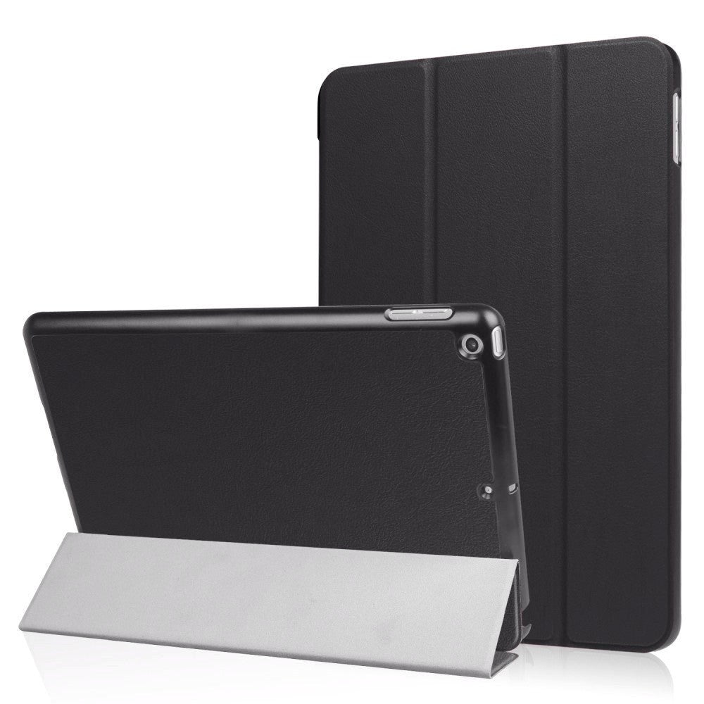 iPad (2018) / iPad (2017) Tri-Fold Læder Etui Sort