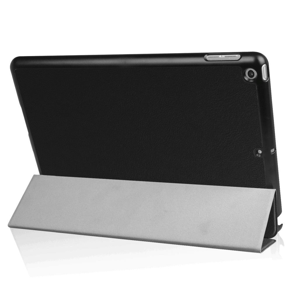 iPad (2018) / iPad (2017) Tri-Fold Læder Etui Sort
