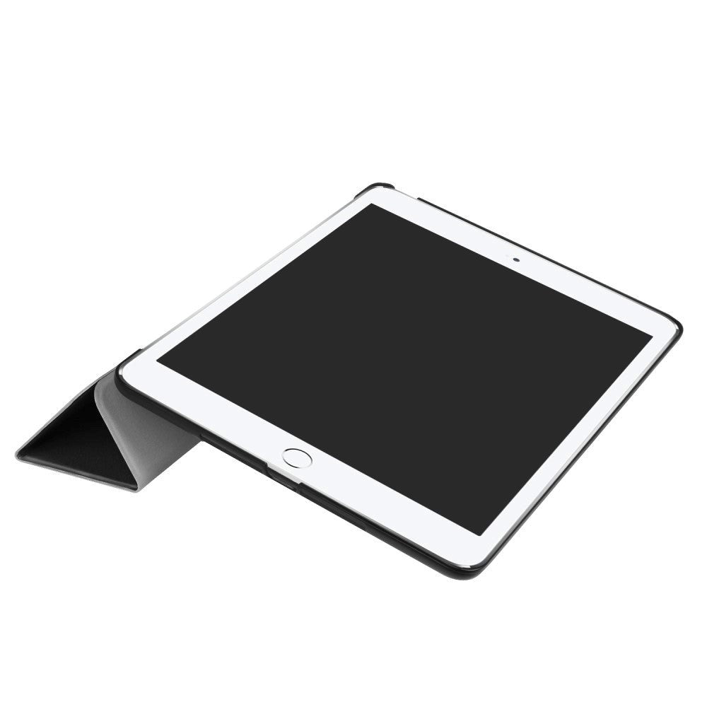iPad (2018) / iPad (2017) Tri-Fold Læder Etui Sort