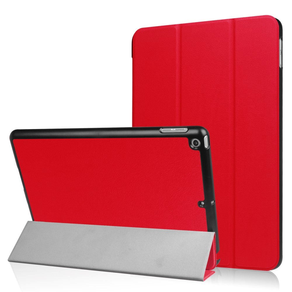 iPad (2018) / iPad (2017) Tri-Fold Læder Etui Rød