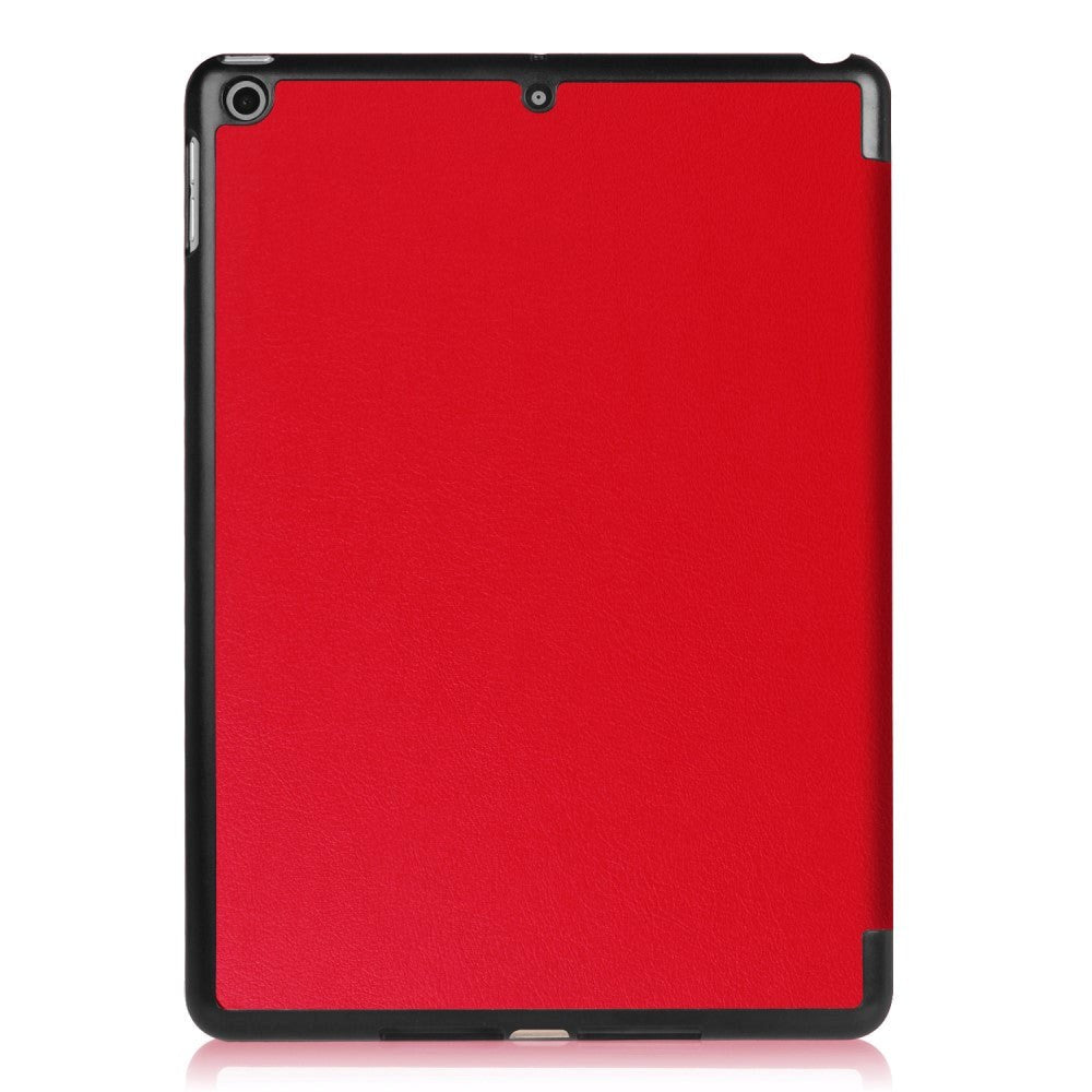 iPad (2018) / iPad (2017) Tri-Fold Læder Etui Rød