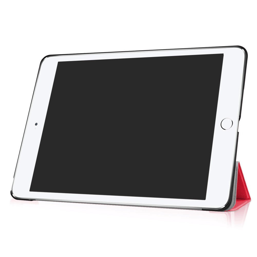 iPad (2018) / iPad (2017) Tri-Fold Læder Etui Rød