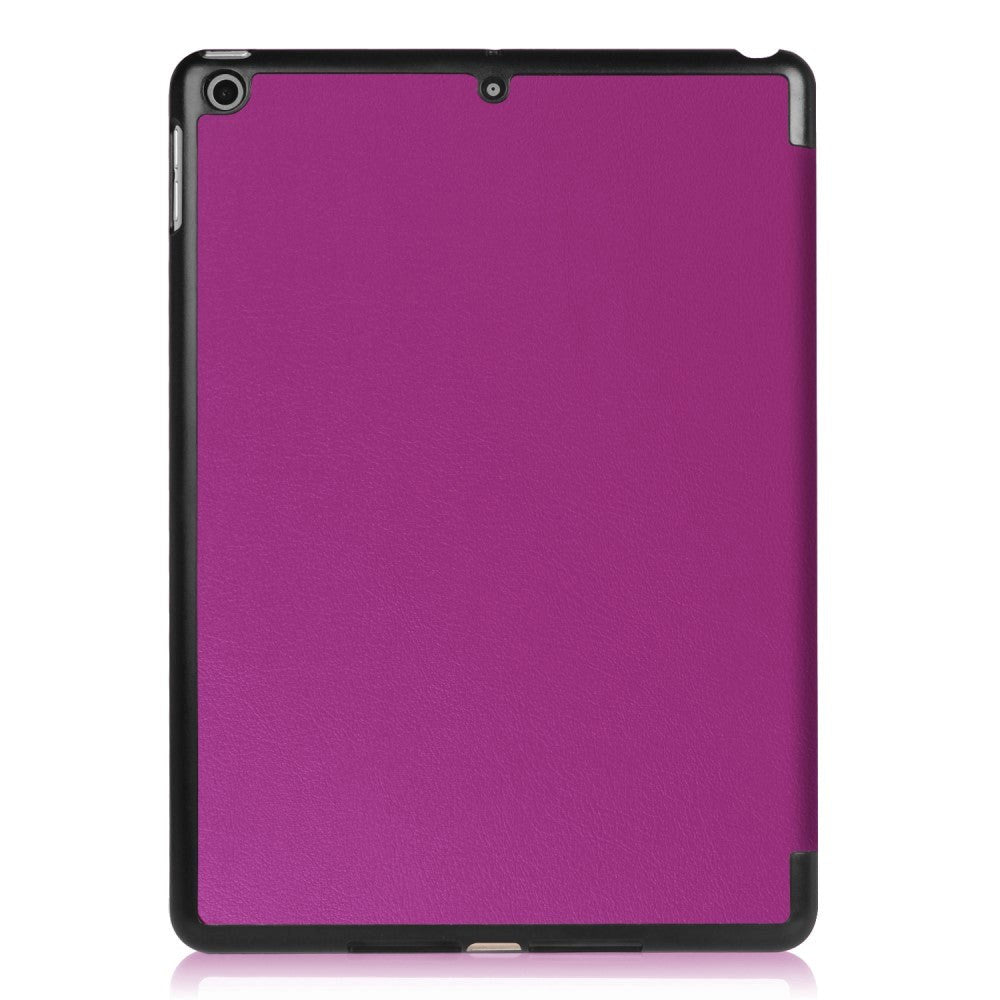 iPad (2018) / iPad (2017) Tri-Fold Læder Etui Lilla