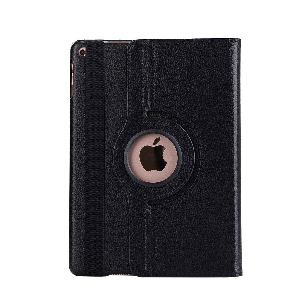 iPad (2018) / iPad (2017) Læder Etui m. 360 Graders Ståfunktion Sort