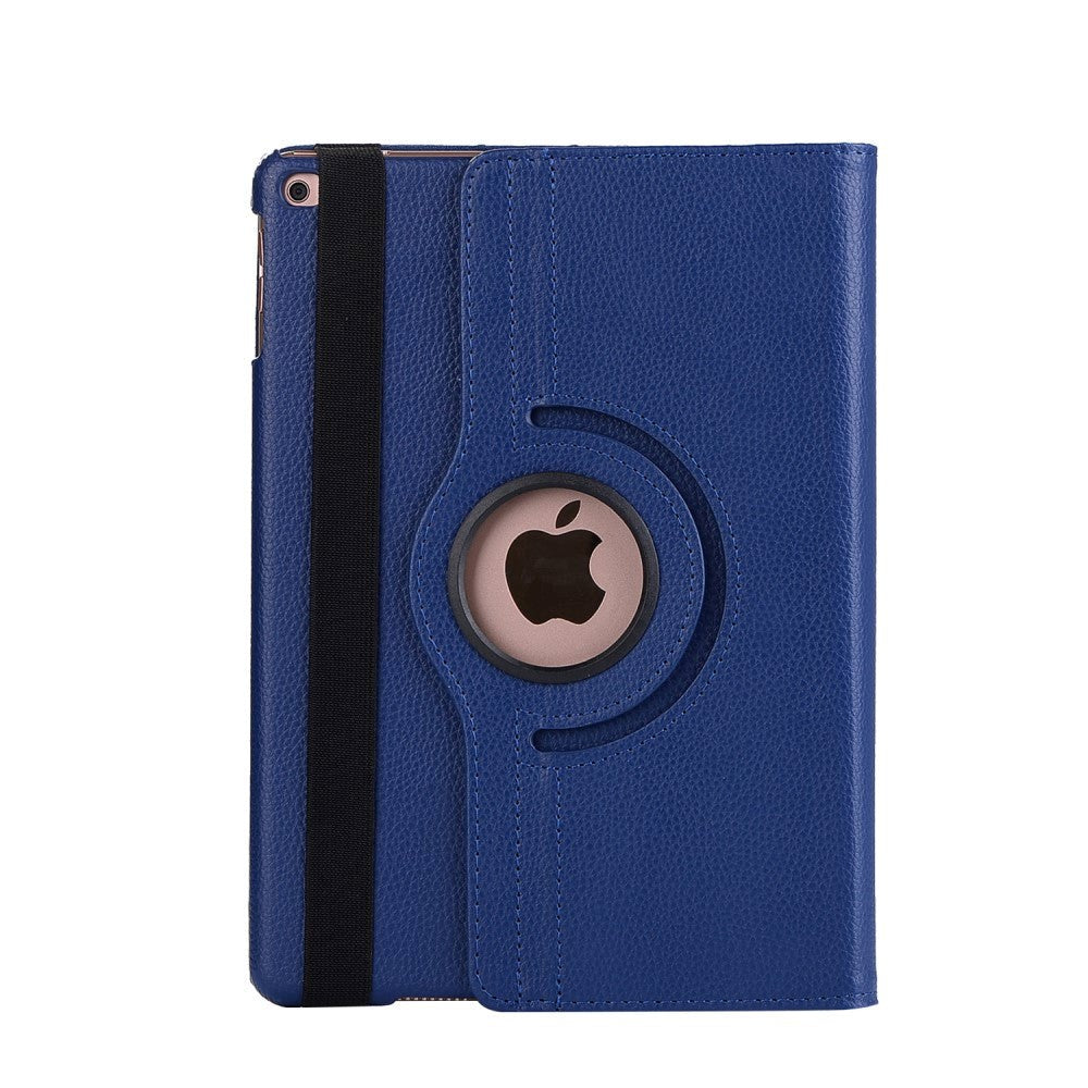 iPad (2018) / iPad (2017) Læder Etui m. 360 Graders Ståfunktion Mørkeblå