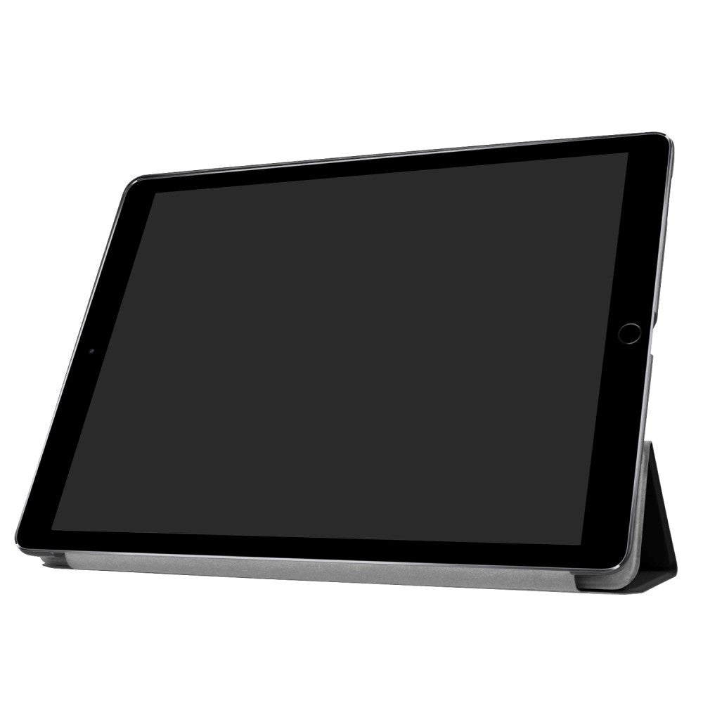 iPad Pro 12.9" (2017) Tri-Fold Læder Etui Sort