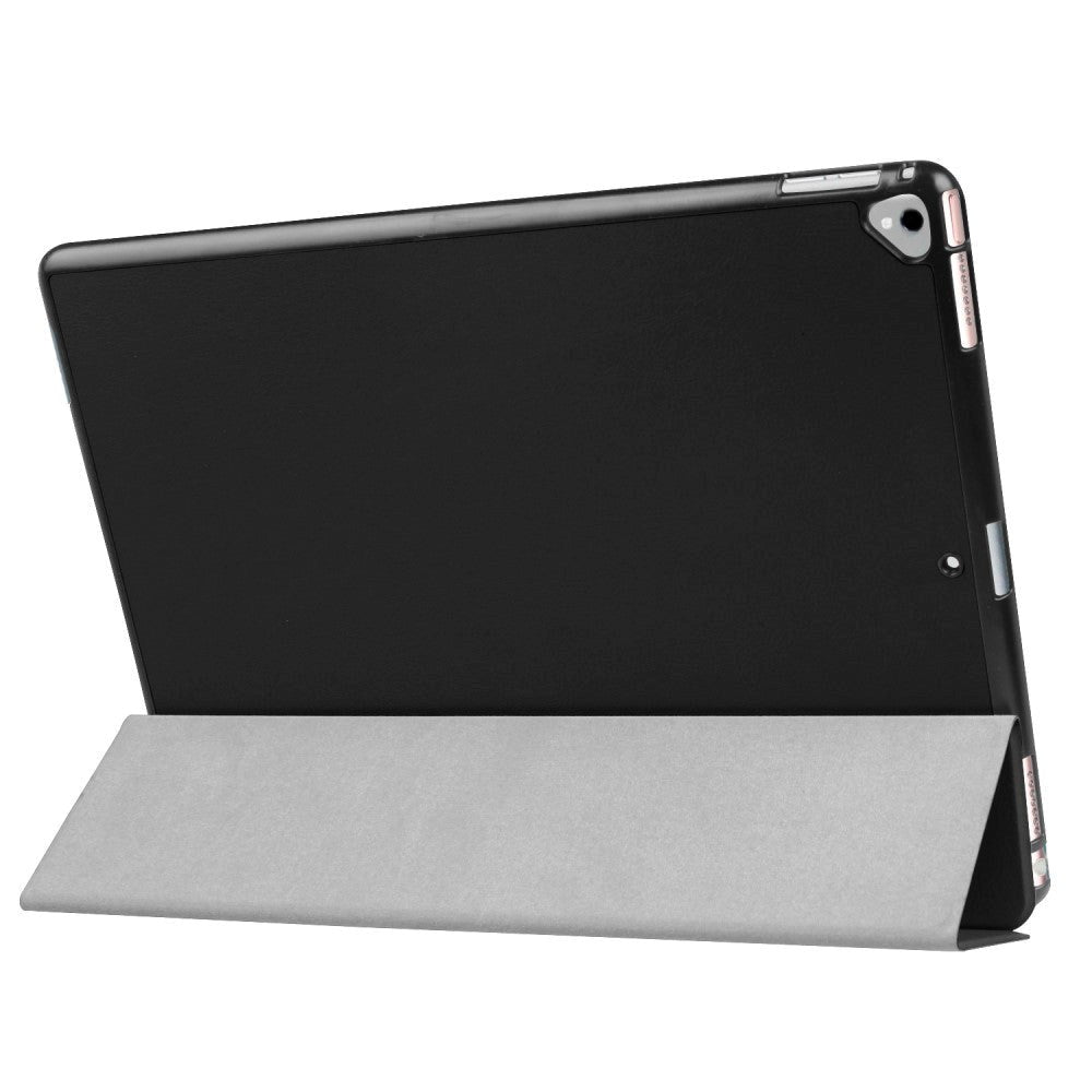 iPad Pro 12.9" (2017) Tri-Fold Læder Etui Sort