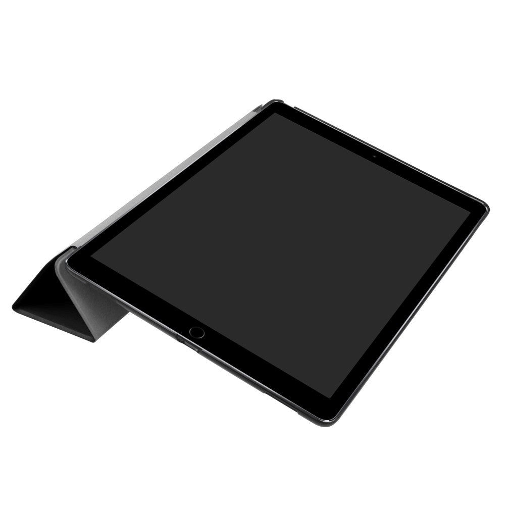 iPad Pro 12.9" (2017) Tri-Fold Læder Etui Sort