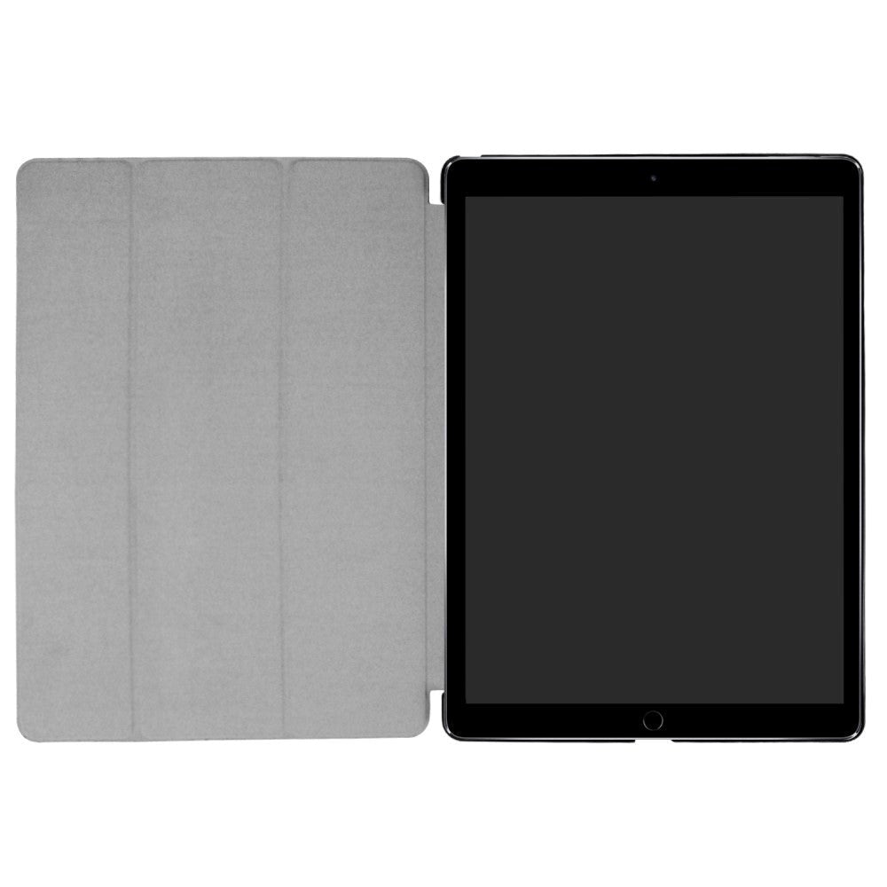 iPad Pro 12.9" (2017) Tri-Fold Læder Etui Mørkeblå