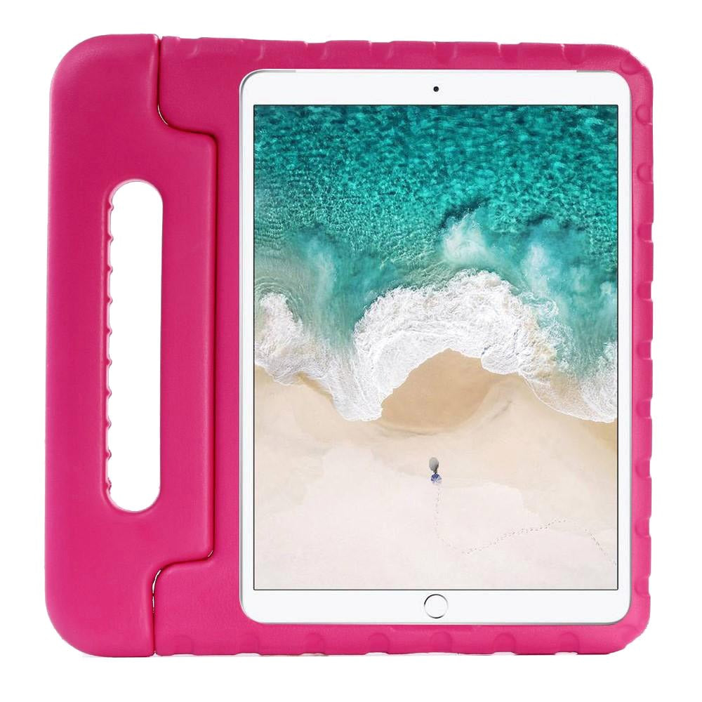 iPad 10.2" (2021 / 2020 / 2019) / iPad Pro 10.5 / iPad Air (2019) Børnecover - Kids Portable Stand Cover Pink