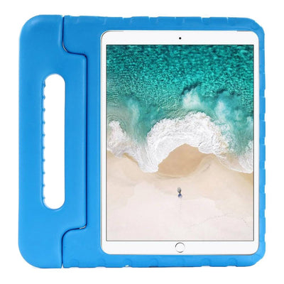 iPad 10.2" (2021 / 2020 / 2019) / iPad Pro 10.5 / iPad Air (2019) Børnecover - Kids Portable Stand Cover Blå