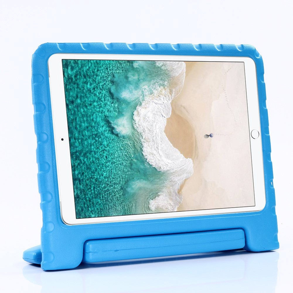 iPad 10.2" (2021 / 2020 / 2019) / iPad Pro 10.5 / iPad Air (2019) Børnecover - Kids Portable Stand Cover Blå