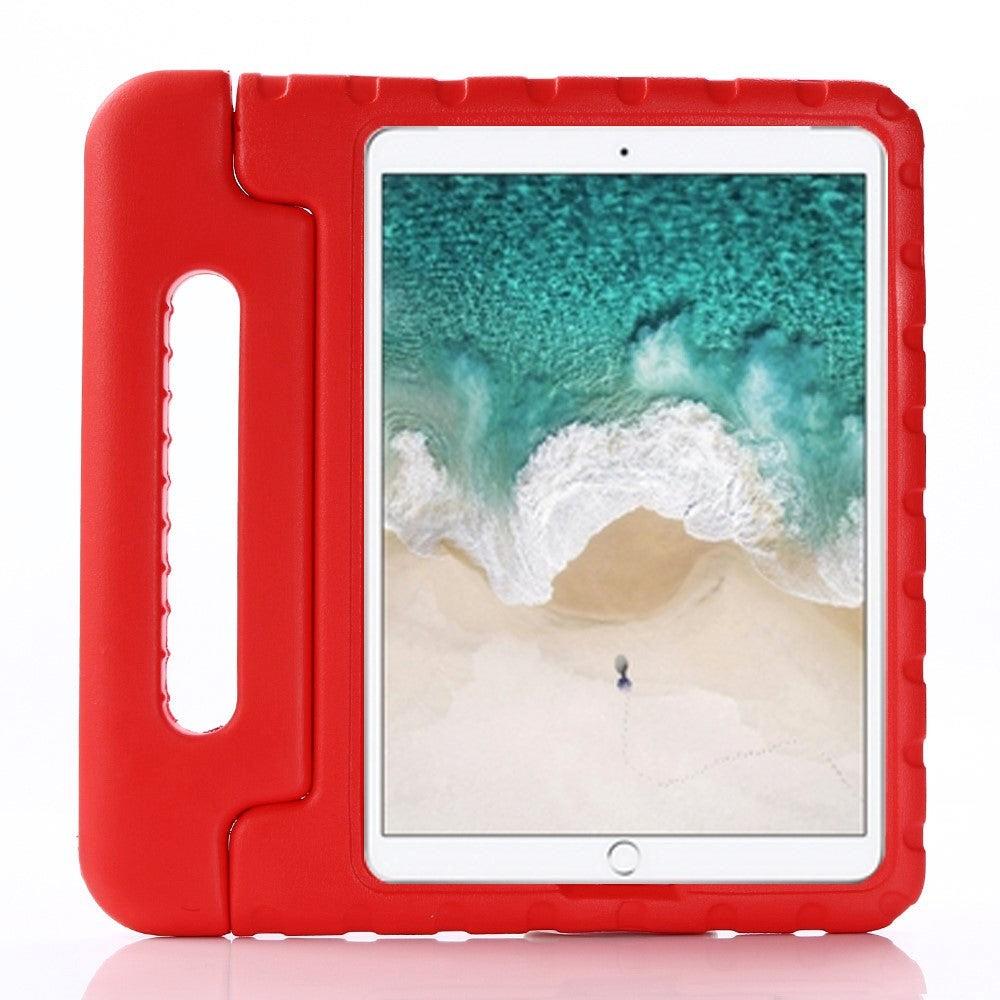iPad 10.2" (2021 / 2020 / 2019) / iPad Pro 10.5 / iPad Air (2019) Børnecover - Kids Portable Stand Cover Rød