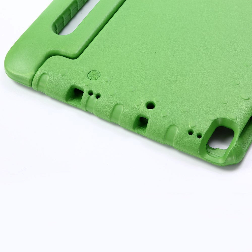 iPad 10.2" (2021 / 2020 / 2019) / iPad Pro 10.5 / iPad Air (2019) Børnecover - Kids Portable Stand Cover Grøn