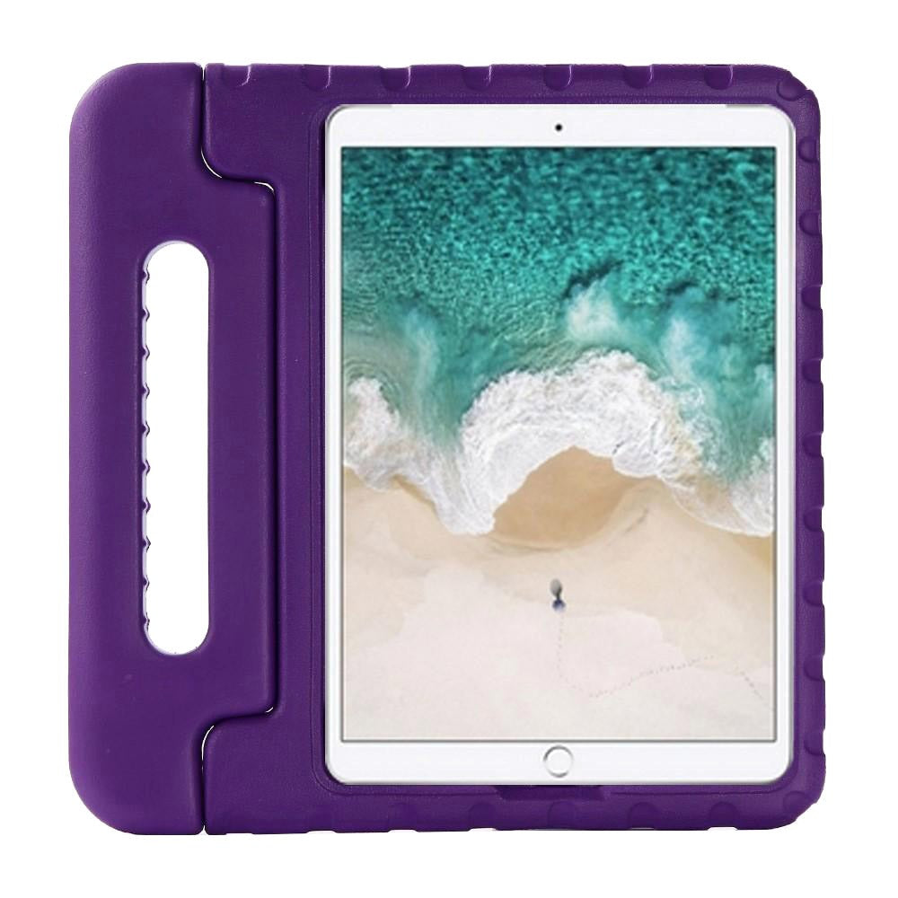 iPad 10.2" (2021 / 2020 / 2019) / iPad Pro 10.5 / iPad Air (2019) Børnecover - Kids Portable Stand Cover Lilla