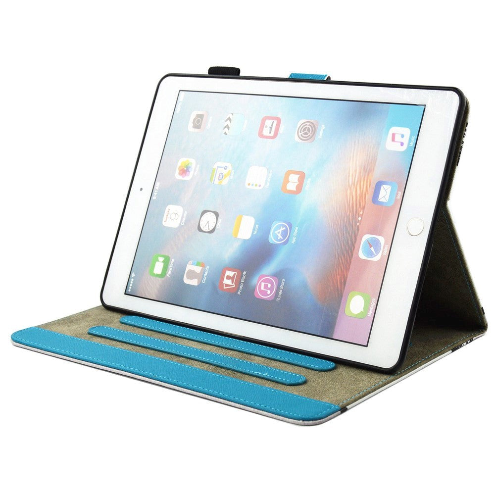 iPad Pro 10.5 / iPad Air (2019) Cover - "Jar of Hearts" m. Dobbelt Ståfunktion & Kortholder Flerfarvet