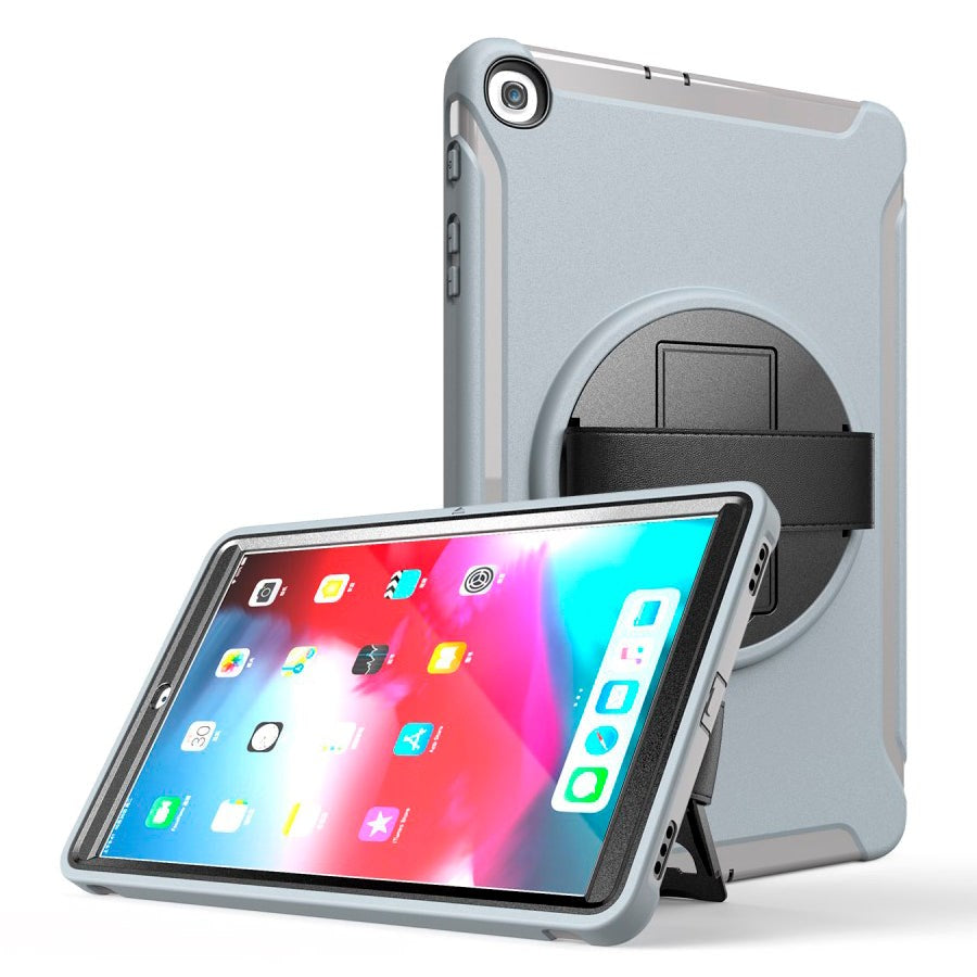 Samsung Galaxy Tab A 10.1 (2019) Håndværker Cover m. Håndholder - Grå