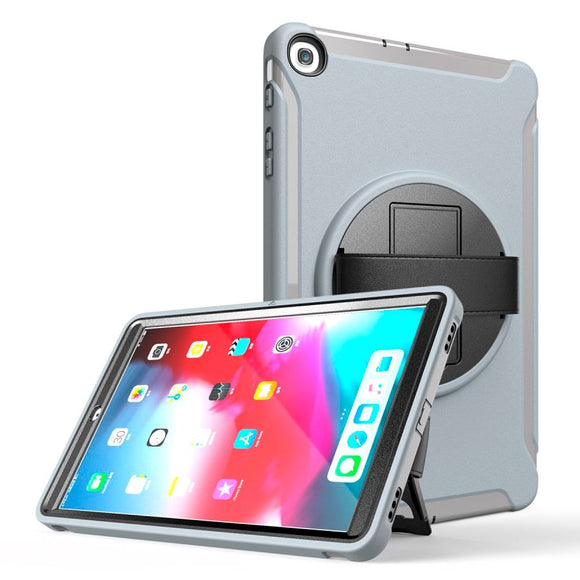 Samsung Galaxy Tab A 10.1 (2019) Håndværker Cover m. Håndholder - Grå