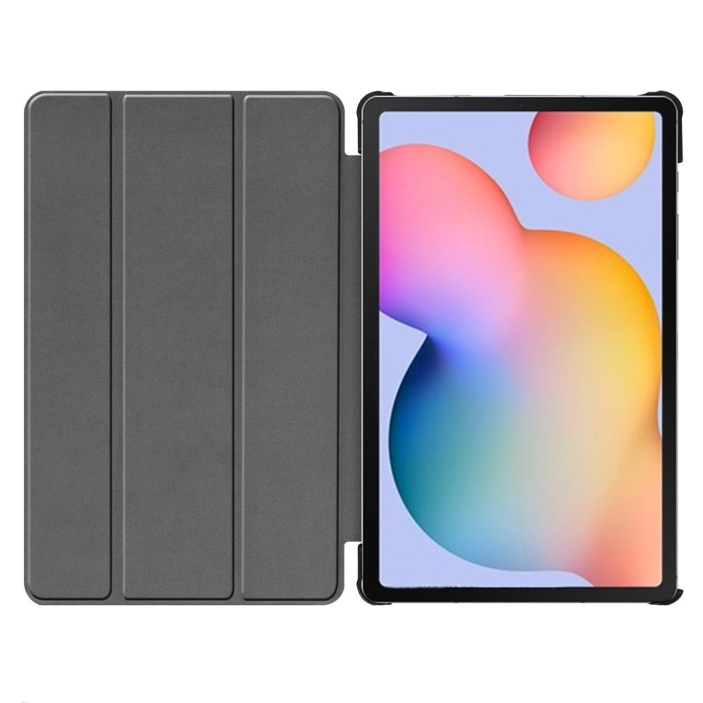 Samsung Galaxy Tab S6 Lite (2020-2024) Læder Cover m. Tri-Fold - Sort