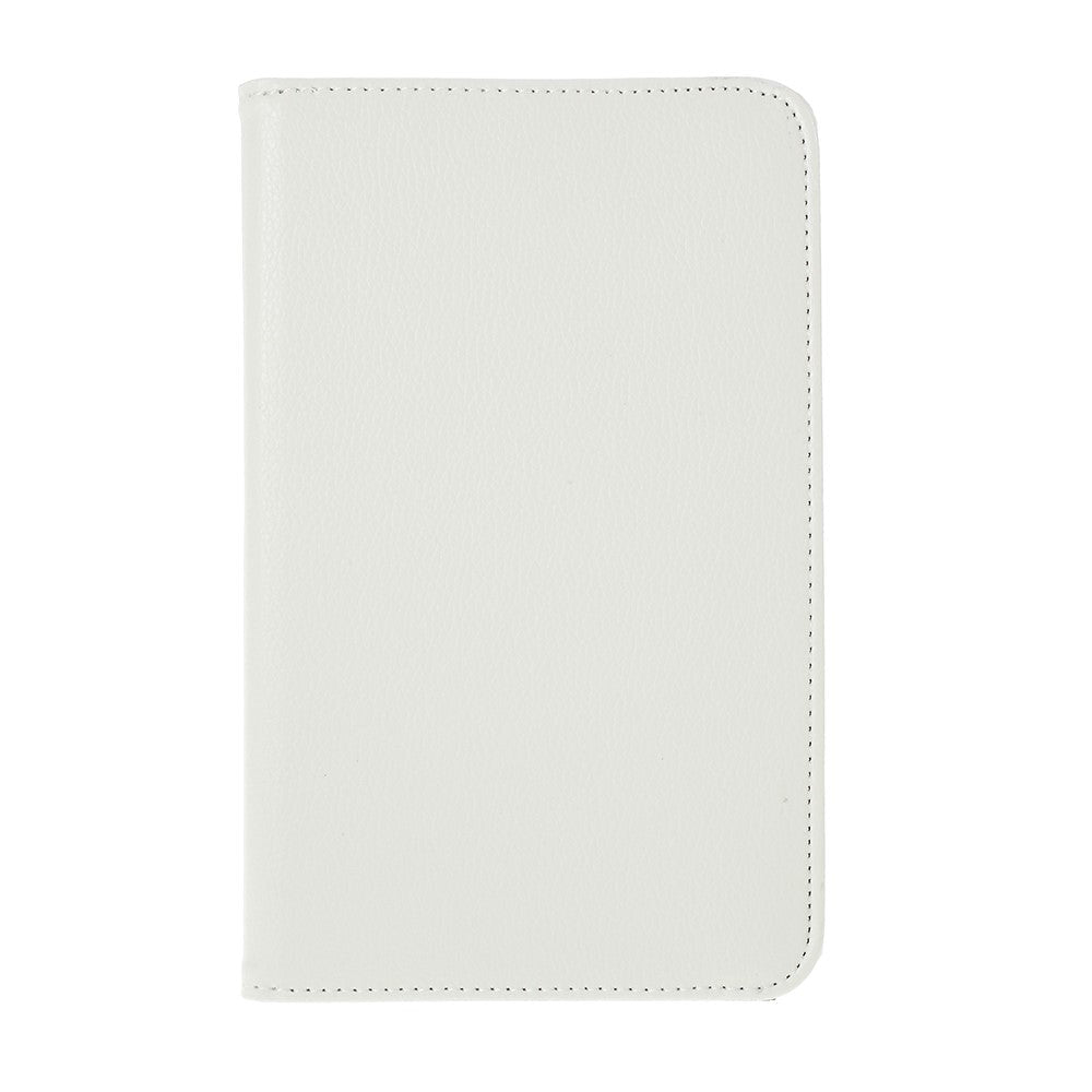 Samsung Galaxy Tab A 8.4 (2020) Litchi Læder Cover m. 360 Graders Ståfunktion - Hvid