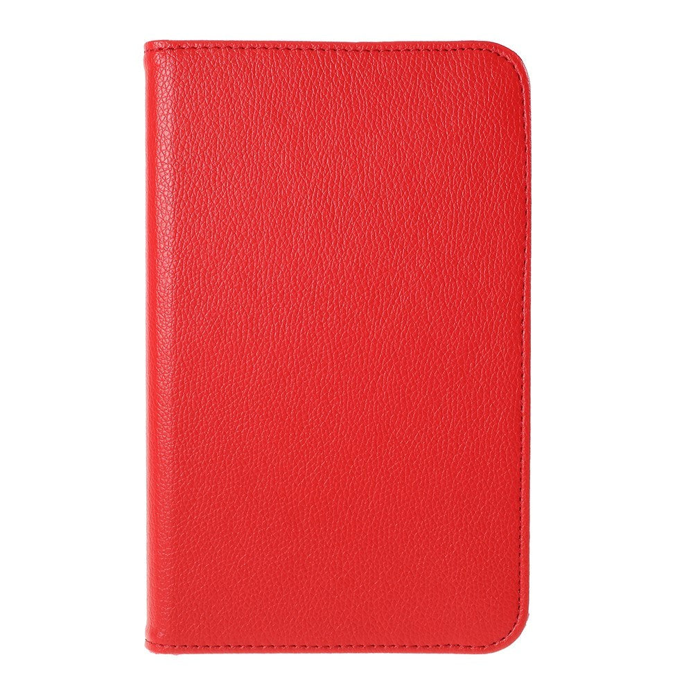 Samsung Galaxy Tab A 8.4 (2020) Litchi Læder Cover m. 360 Graders Ståfunktion - Rød