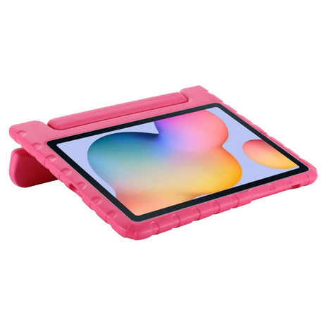 Samsung Galaxy Tab S6 Lite (2020-2024) Børnecover - Kids Portable Stand Cover - Lyserød