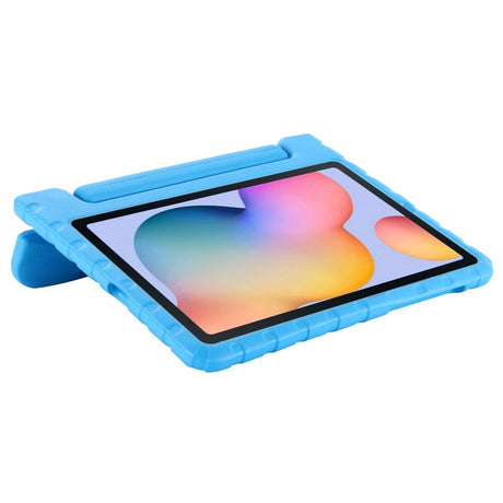 Samsung Galaxy Tab S6 Lite (2020-2024) Børnecover - Kids Portable Stand Cover - Blå