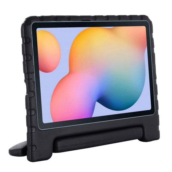 Samsung Galaxy Tab S6 Lite (2020-2024) Børnecover - Kids Portable Stand Cover - Sort