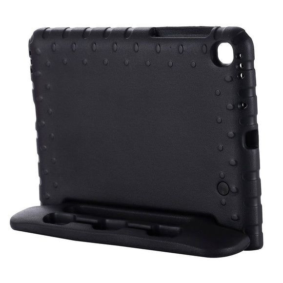 Samsung Galaxy Tab S6 Lite (2020-2024) Børnecover - Kids Portable Stand Cover - Sort