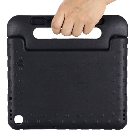 Samsung Galaxy Tab S6 Lite (2020-2024) Børnecover - Kids Portable Stand Cover - Sort
