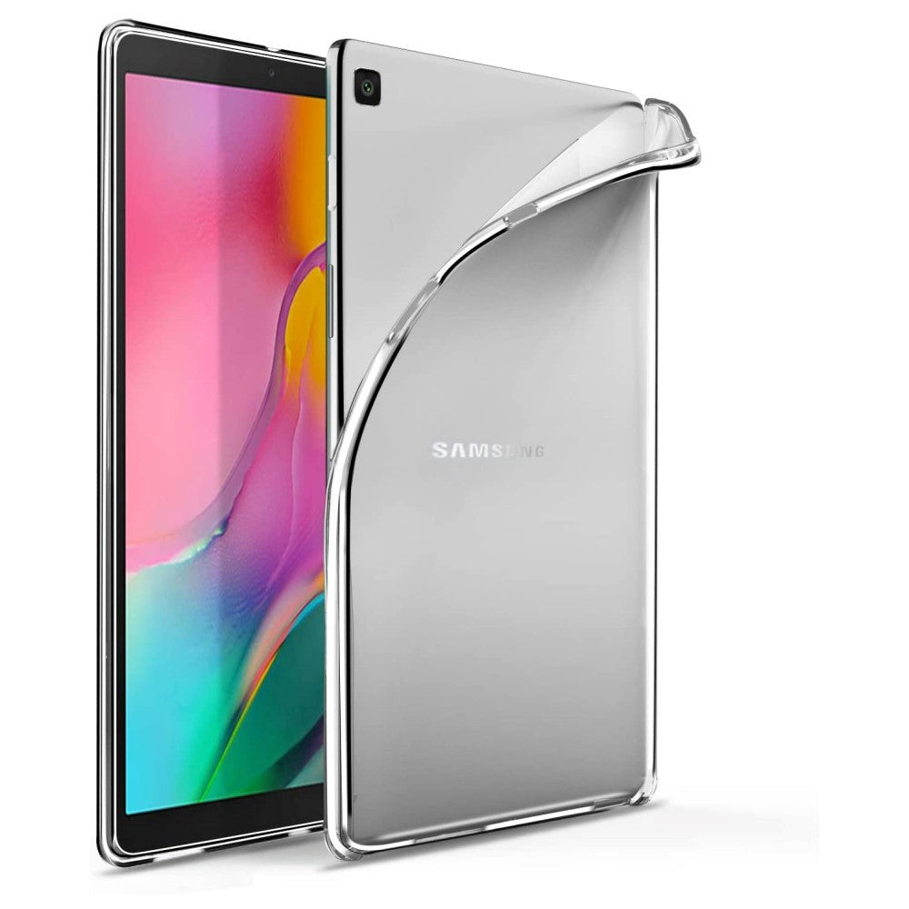 Samsung Galaxy Tab A7 10.4" (2022 - 2020) Fleksibelt Bagside Cover - Gennemsigtig