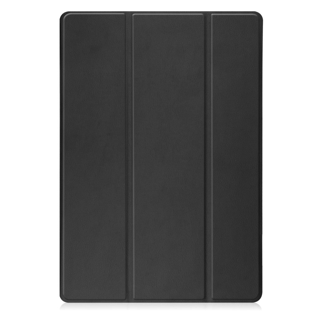 Samsung Galaxy Tab S7 FE Tri-fold Flip Cover m. Vågeblus Funktion - Sort