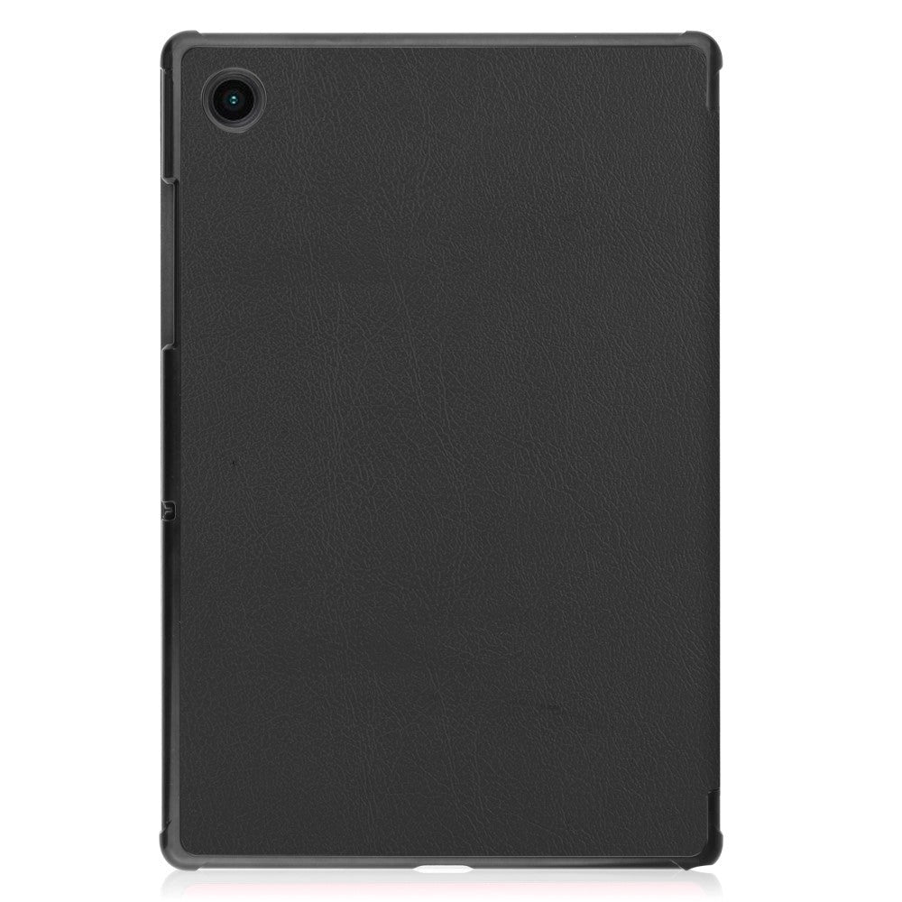Samsung Galaxy Tab A8 10.5" Tri-Fold Læder Cover - Sort