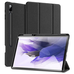 Samsung Galaxy Tab S8 Plus / S7 Plus 12.4" DUX DUCIS DOMO Series Cover m. Pen Holder - Sort