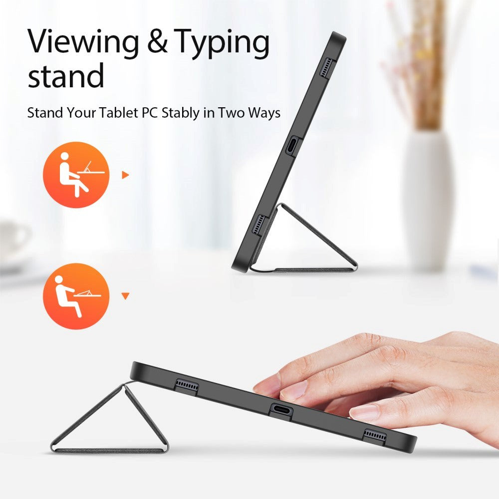 Samsung Galaxy Tab S8 Plus / S7 Plus 12.4" DUX DUCIS DOMO Series Cover m. Pen Holder - Sort