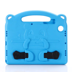 Samsung Galaxy Tab A8 10.5" (2021) Børne Cover - Panda Kickstand Cover - Blå