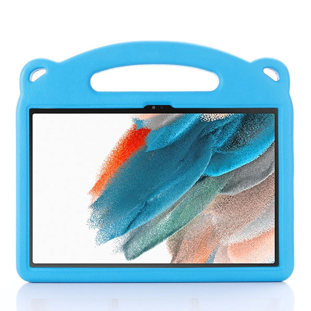 Samsung Galaxy Tab A8 10.5" (2021) Børne Cover - Panda Kickstand Cover - Blå