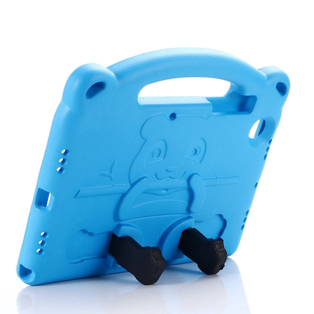 Samsung Galaxy Tab A8 10.5" (2021) Børne Cover - Panda Kickstand Cover - Blå