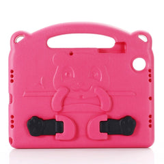 Samsung Galaxy Tab A8 10.5" (2021) Børne Cover - Panda Kickstand Cover - Pink