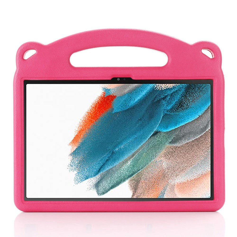 Samsung Galaxy Tab A8 10.5" (2021) Børne Cover - Panda Kickstand Cover - Pink